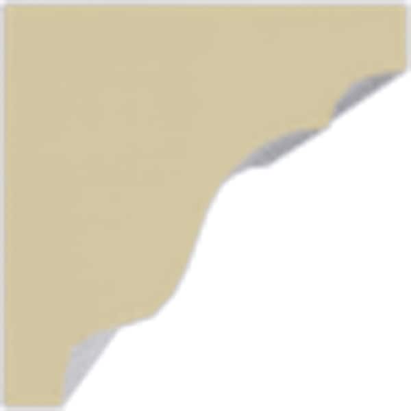 3/4H X 3/4P X 94 1/2L, (1 Repeat), Hillsborough Traditional Smooth Crown Moulding